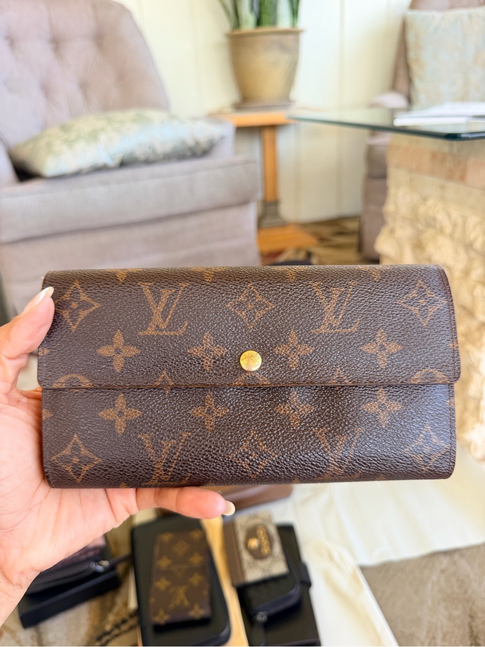 Louis Vuitton Sarah Monogram Wallet 💝💝💝